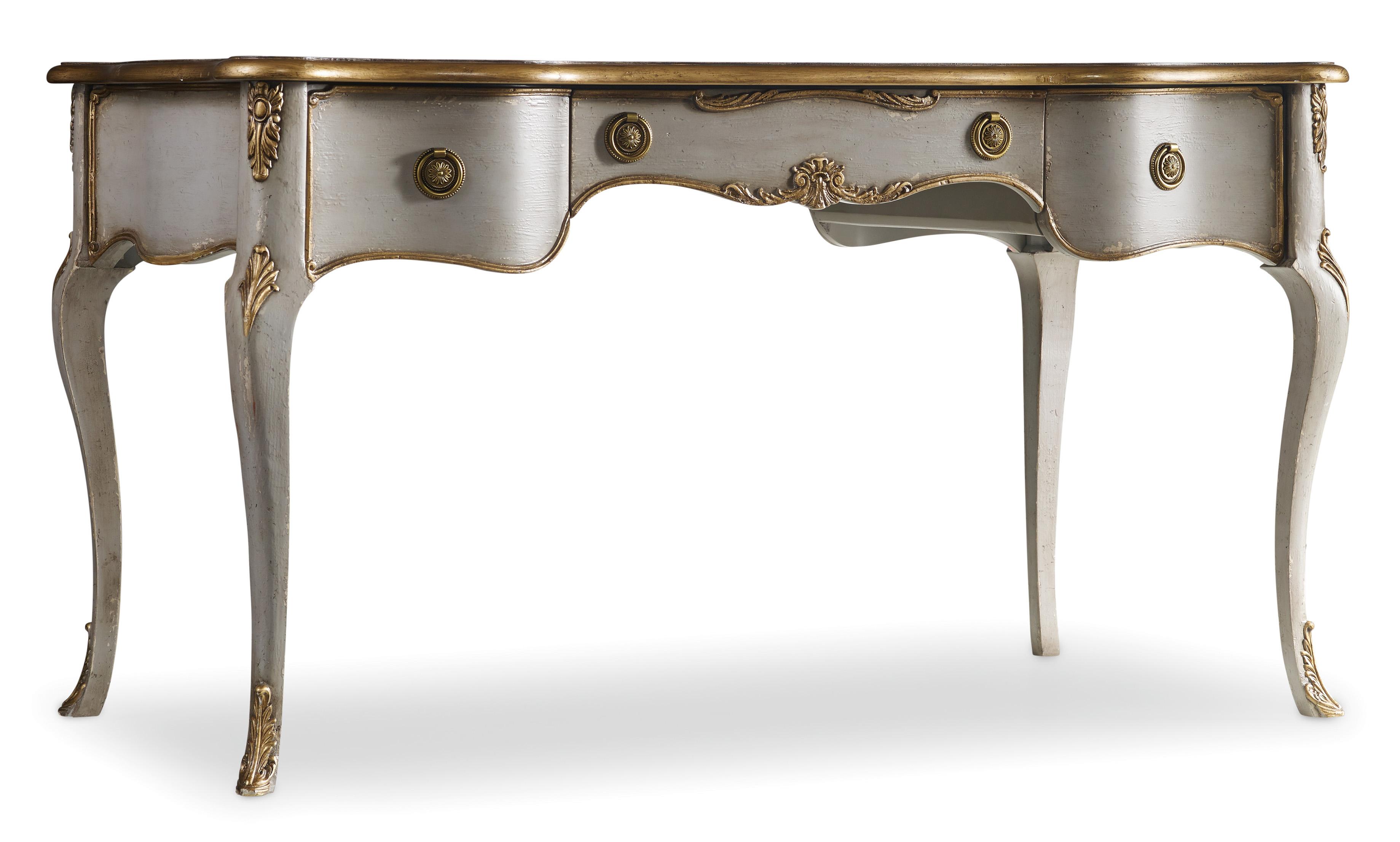 Hamilton Home Telluride Writing Desk with Arc Leg and Stretcher